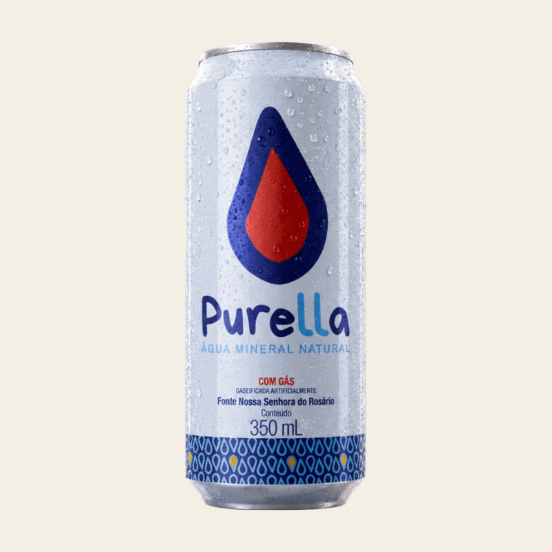 Água mineral Purella Com Gás