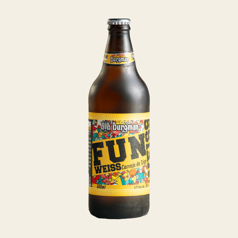Cerveja Fun Weiss 600 ml Burgman