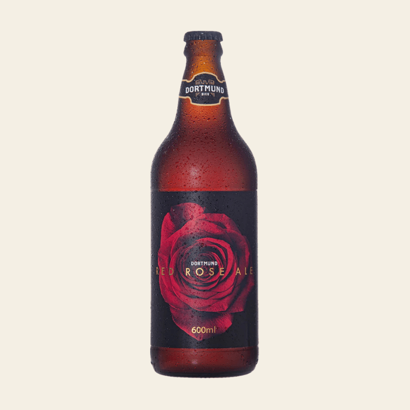 Cerveja Dortmund Red Rose Ale 600 mL