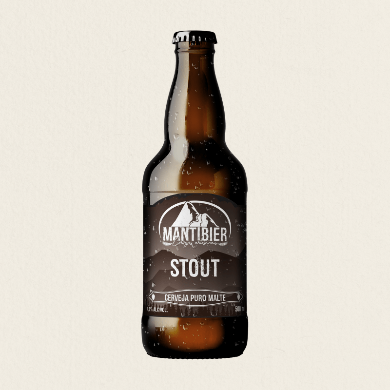 Cerveja Mantibier Stout 500 ml