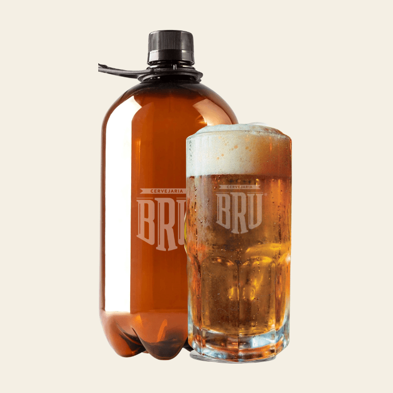 Growler Chopp Puro Malte BRU Cervejaria